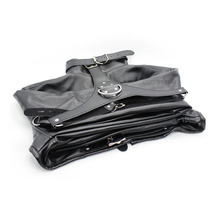 Thierry Adult Sex Game Fetish Straitjacket Bondage Restraint Jacket Long Sleeves Breast Exposed Tops Sex Toys For Women