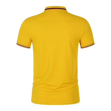Embroidered LONSDALE New Summer Polo Shirt Men Hot High Quality Men's Short Sleeve Top Business Casual Polo-shirt for Men