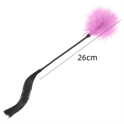 Feather Sex Whip Bondage Spanking Paddle Play Tickled Whip Fetish Sex Toys For Woman Couples Adult Games Exotic Accessories