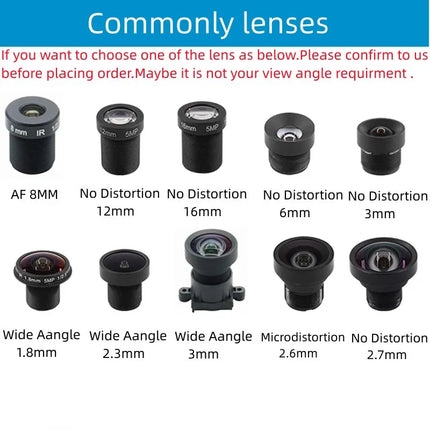 1080p Camera Module 2MP CMOS IMX291 Wide Angle 130 Degree No Distortion USB2.0 UVC Plus And Play For Usb industrial Vision