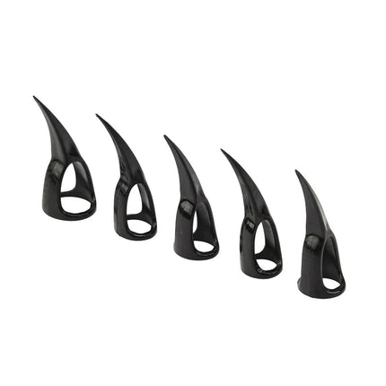 10Pcs Plastic Finger Sleeve Alternative Erotic Games Flirting Finger Nail Massager Sadomasochist BDSM Sex Toys for Man Woman