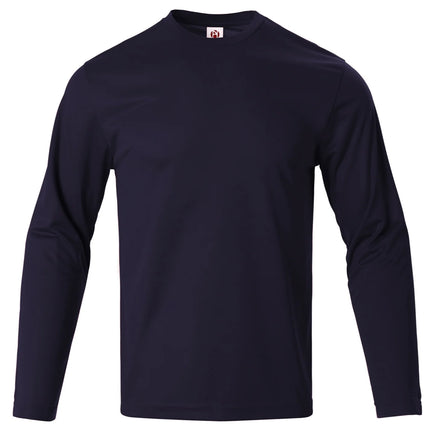 Men's Casual Plain T-shirt Men's Long-Sleeved Fashion Fitness Long-Sleeved T-shirt Men's Blouse