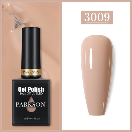 Parkson 12ML Nail Gel Polish HEMA TPO FREE Full Coverage 279 Color Gel Pigment Professional Nail Art Long Lasting Gel Varnish