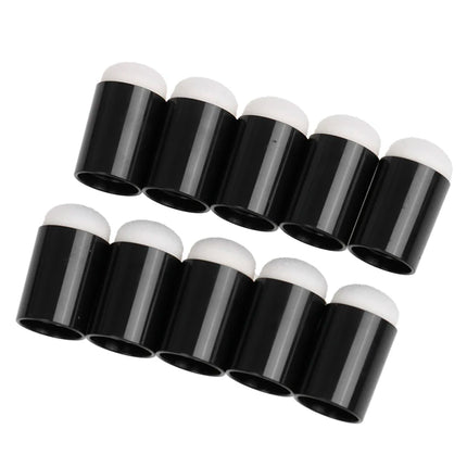 ●10Pcs Makeup Finger Sponge Daubers For Paint Ink Pad Stamping Chalk Reborn Art Tools
