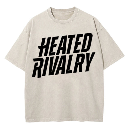 100% Cotton Vintage Washed Heated Rivalry Ilya Rozanov 81 Boston Raiders T Shirt Men Scott Hunter Shane Hollander Acid Wash Tees