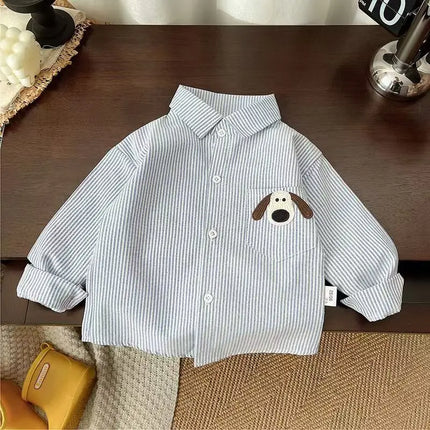 IENENS Kids Shirt Tops Clothes Child Spring Thin Shirts Toddler Infant Boy Long Sleeve Tees  1 2 3 4 Years Baby Shirt