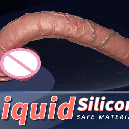 16.9in Realistic Long Soft Dildo with Suction Cup sex toys for men And Women Super Size Anal Sex Toy Masturbator adult sex toys