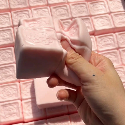 Moist Strawberry Milk Chocolate Cake Bread Squishy Toys Slow Rising Fidget Toy Sensory for Stress Relief Squeeze for Kids Adults