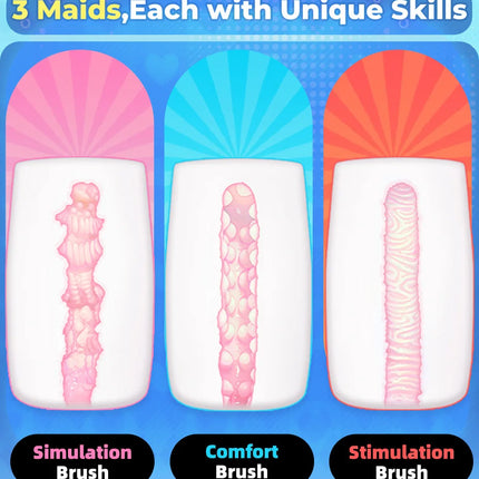 YUU Soft TPE Male Masturbator Pocket Pussy Realistic Vagina Blowjob Masturbation Hidden Masturbators Sex Toys for Men Portable