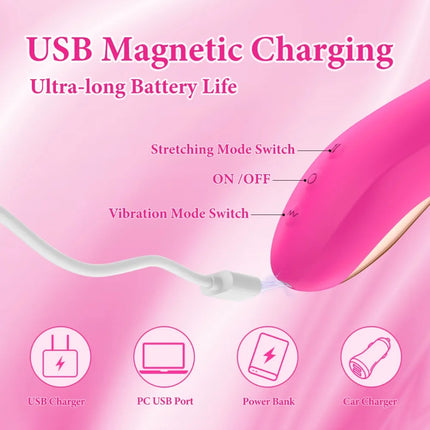 Dildo Vibrator for Women Vagina G-Spot Vibrator Clitoris Nipples Stimulator Fake Penis Female Masturbation Sex Toy for Women