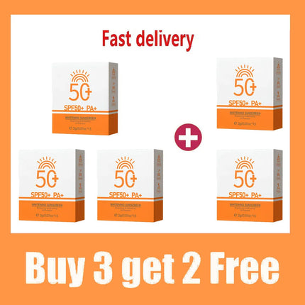 Sunscreen Travel Size Waterproof Sweatproof SPF50+ PA+ Facial Sunscreens For Face Beach Sun Screen Protector