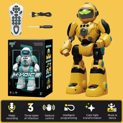AI Programming Robot Toy Remote Control LED / Robot Jouet IA Programmable Télécommande LED