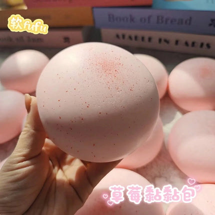 Taba Squishy Yogurt Cake Bread Soft Stress Relief Slow Rising Sensory Fidget Toys  Squeeze Toy for Kids and Adults Relaxing Gift