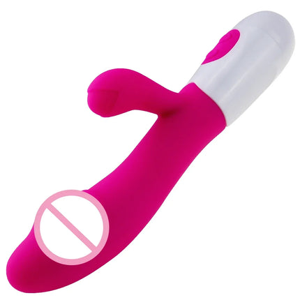 Powerful Rabbit G Spot Vibrator Female Dildo Clitoris Stimulator Penetration Vagina Massage Masturbator Adult Sex Toys for Women