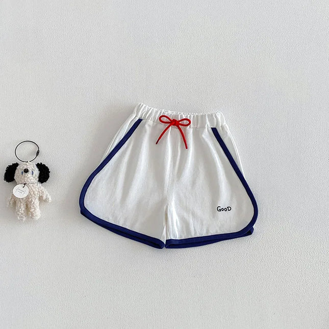 MILANCEL New Summer Kids Polo Shirt 9M-5T Color Blocking Boys Sweatshirt Loose Korean Version Girls T-shirt Children Clothes Top