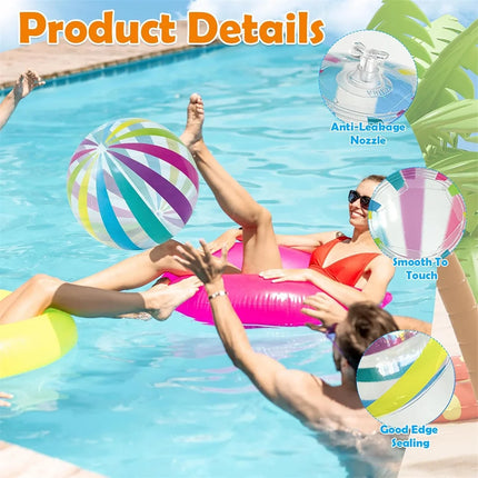 Inflatable Beach Ball 40cm / Ballon Plage Gonflable 40cm