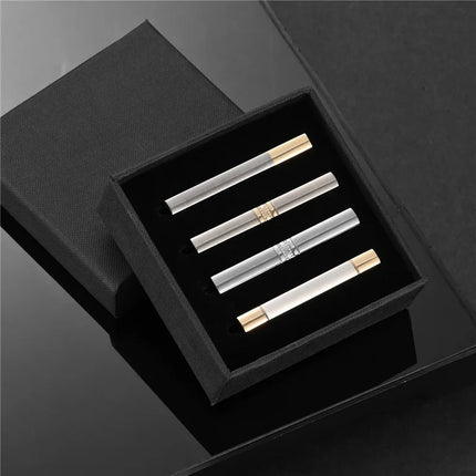 Minimalist Tie Clip For Men Tie Clip To Man Shirt Business Party Gift Box Jewelry Men's Cuff Luxury Man Fashion Cufflinks Lawyer