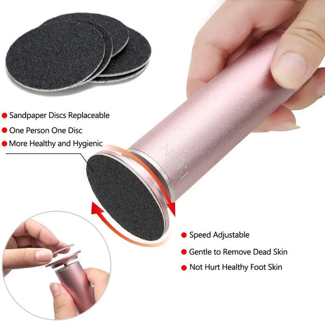 60 PCS/Lot Replacement Foot File Sandpaper Disk Sanding Paper Accessory For Electric Foot Callus Remover Tool Pedicure Tool