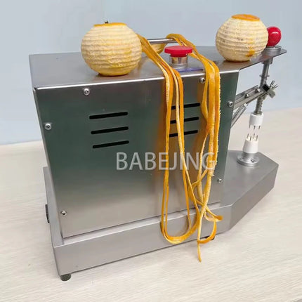 Commercial Electric Fruit Peeler Stainless Steel Multifunctional Vegetable Peeler for Lemon Apple - Kitchen Appliance