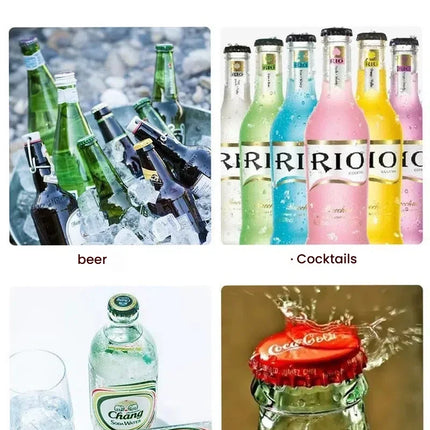 Plastic Multifunction Can Opener Universal Bottle Opener Non-slip Manual Cap Screw Beer Cap Open Twist Tool Kitchen Gadgets