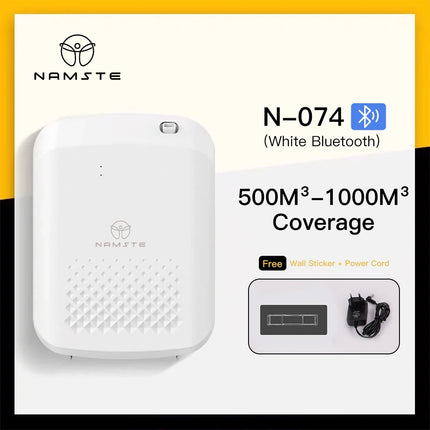 NAMSTE New Electric Aroma Diffuser Bluetooth 1000m³  Diffuser Essentail Oil  Aromatherapy Machine Device Electric Aromatic Oasis