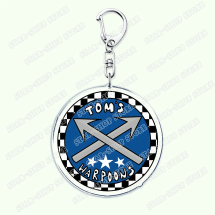 Cartoon Anime Eddsworld Tord Keychain Accessories Bag Comic Ringo Edds Meme Keyrings Jewelry Fans Friends Birthdays Gifts