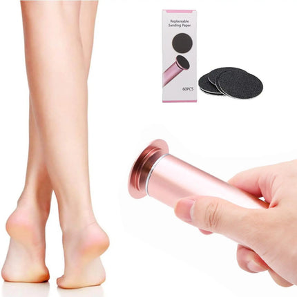 Plug-in Electric Foot File Callus Remover with 60Pcs Sandpaper Discs Adjustable Speed Pedicure Machine EU/US/UK Plug