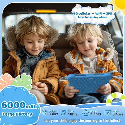 10 Inch Kids Tablet Android14 4GB RAM + 64GB ROM Tablet WIFI Google Play Children Tablet for kids Studying Daily Gaming