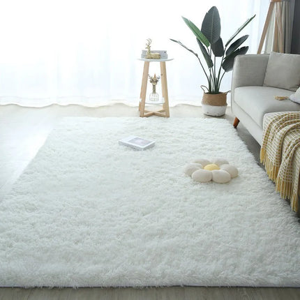 Washable Long Hair Carpet Living Room Coffee Table Fluffy Large Rugs 160x230 Girl Bedroom Thick Carpets Indoor Non-slip Mats