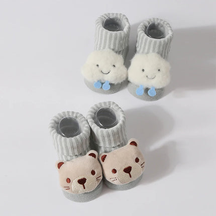 Infant Baby Socks for Girl Boy Thin Cotton Breathable Cute Baby Accessories Unisex Newborn Boneless Short Socks