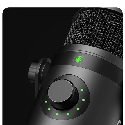 maono PD400X USB/XLR Dynamic Microphone All Metal With One-Touch Mute Headphone Jack And Volume Control For Podcasting Streaming