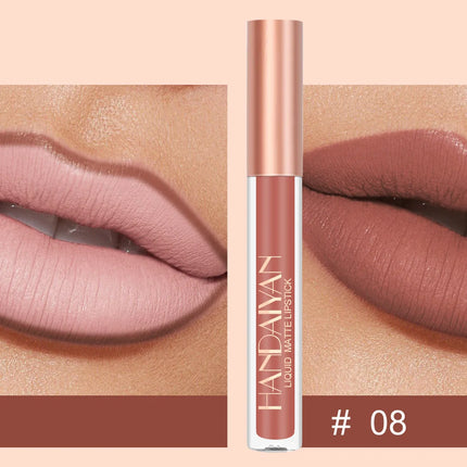 Handaiyan Lip Liner Lipgloss Set Waterproof Matte Liquid Lipstick Pencil Sexy Red Long Lasting Lipliner Makeup Cosmetics