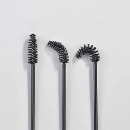 Black Eyebrow Perm Makeup Brush Disposable Eyelash Extension Brow Comb Professional Mascara Wands Applicator Spoolers Tools