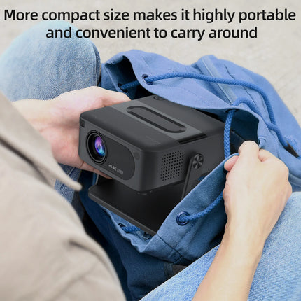 HA109 Projector 4K Android 11 720P Projectors Wifi5 200" Portable Projector Bt5.4 1280*720P Home Cinema Outdoor Projetor