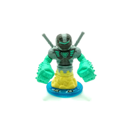 Legends of Akedo Boss Wrapsnap 3 Inch Tall Battling Warrior Action Figure Toys 360˚ Attack Spin Double Defense Armor Gifts