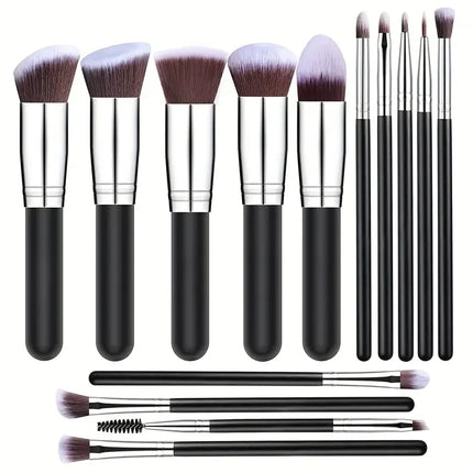 Professional 3/14/16Pcs Makeup Brushes Set Soft Fluffy Eye Shadow Foundation Concealer Blending Blush Brushes Women Beauty Tools