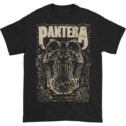 Pantera band 100%Cotton 101 Proof album Graphic Tshirt Men Women unisex oversized Tshirt Gothic skull hip hop Y2k fashion shirt