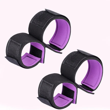 Adjustable Leg Spreader Restraint Set Soft Padded Wrist Ankle Cuffs Comfort Kit for Couples Adult Bedroom Games