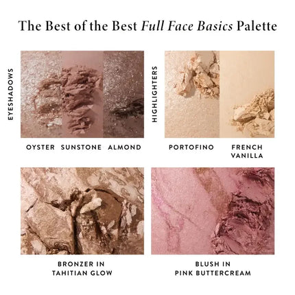 Multi-functional portable makeup palette, 7-color eyeshadow, contour, blush, highlighter all in one palette, easy to apply