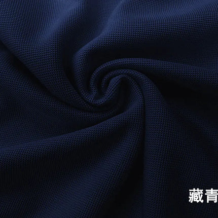 Pure Pique Fabric Classic Comfort Mesh Spring Summer Collar Polo T-Shirt Breathable Designer Knit Clothing DIY Material