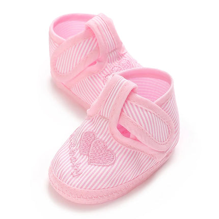 Multiple Options Newborn Baby First Baptist Shoe: Newborn Boy and Girl White Baptist Shoes Soft Sole Walking Shoes Size-9CM-10CM