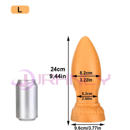 11cm Huge Anal Plug Soft Liquid Silicone Thick Butt Plug 18+ Sex Toys For Women Men Gay Prostate Anal Dildos Masturbation