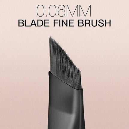 4pcs Blade Makeup Brushes Angled Thin Eyebrow Brush Flat Fine Eyeliner Brush Professional Liner Brow Make Up Tools
