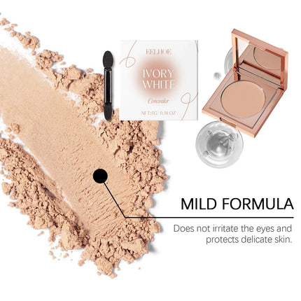Concealer Lightweight Natural Coverage Of Skin Blemishes Spot Acne Print Cover Dark Circles Long-Lasting Non-Removing Makeup