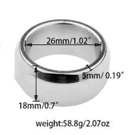 18+ Sex Toys Man 10 Size Stainless Steel Rings Metal Penis Lock Cock Ring bdsm Male penile Erection device Delay Time Penis Ring