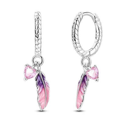 925 Sterling Silver Earrings Women 2025 Jewelry Hoop Ear Studs Sparkling Pave Earring Wedding Gift For Anniversary