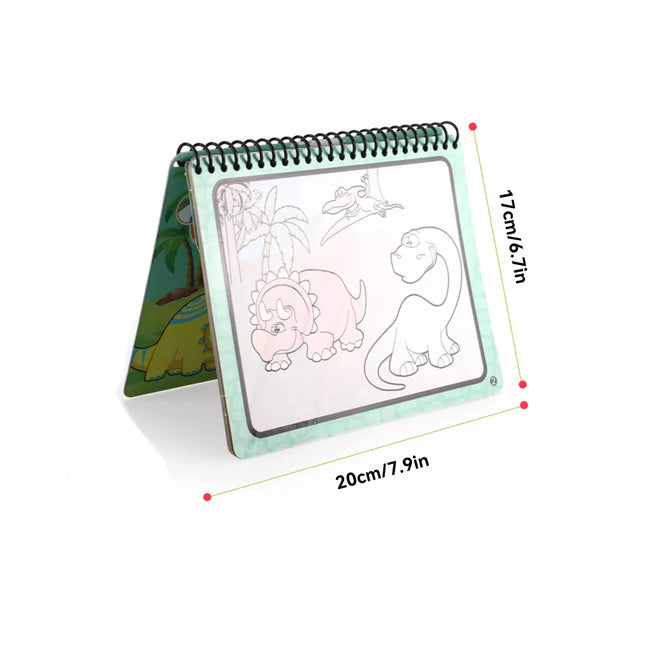 Children's Magic Picture Book Can Be Repeatedly Doodled Using Clean Water Painting And Coloring