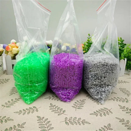 DIY Plastic 5mm Perler Hama Beads Fuse Beads Toys Eco-friendly Material Pegboard Iron Pixel Puzzle Birthday Gift for Boys Girls