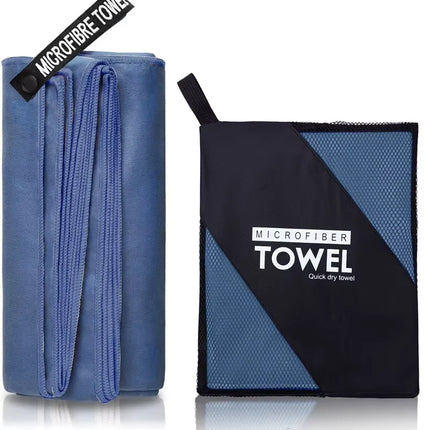 Quick-Drying Bath Towel Microfiber Bathroom Towel With Portable Bag Highly Absorbent & Fast Drying for the Body After Bathing
