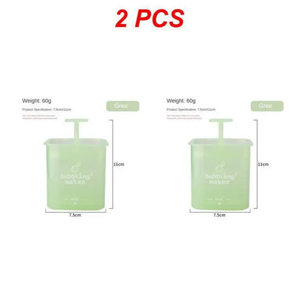 2/4/6PCS Face Wash Soap Bubble Cup Rapid Foaming Makeup Remover Deep Cleansing Balm Beauty Health Face Care Shampoo Foam Maker